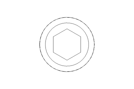 Vis sans tête M6x6 A2 ungenormt