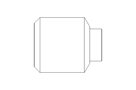 Parafuso sem cabeça M6x6 A2