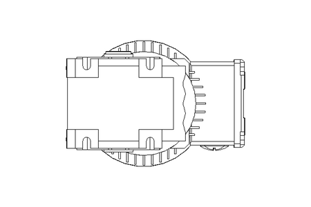 Spiroplan gear asynchronous motor 0.12kW