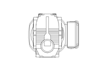 Worm gear motor 0.55kW 19 1/min