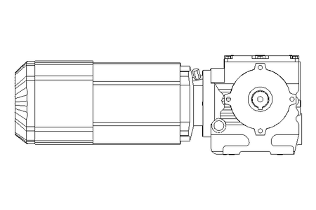 Schneckengetriebemotor 0,55kW 19 1/min