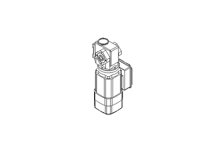 Worm gear motor 0.55kW 135 1/min