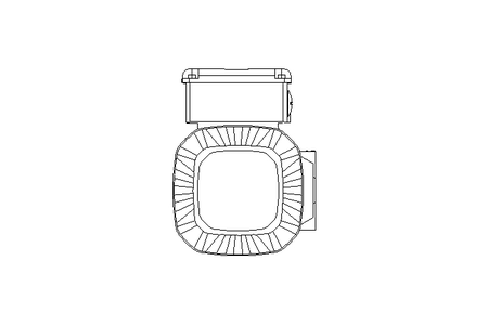 Worm gear motor 0.55kW 135 1/min