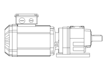 Motoréd. à entraînem.cyl. 0,55kW 48