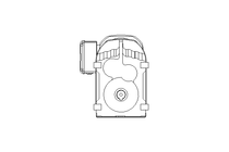 Flachgetriebemotor 0,55kW 20 1/min