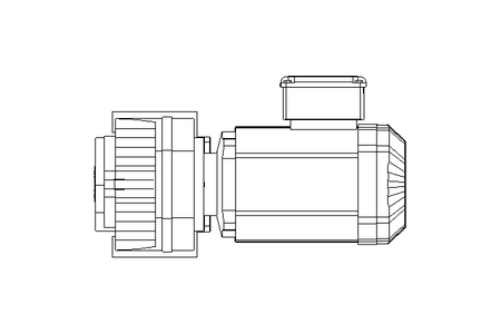 Motorred. ejes paralelos 0,55kW 20 1/min