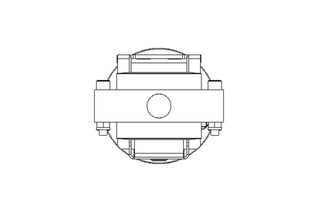 Butterfly valve B DN040 OVO NC E EX