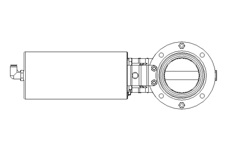 Butterfly valve B DN065 OVO NC E EX