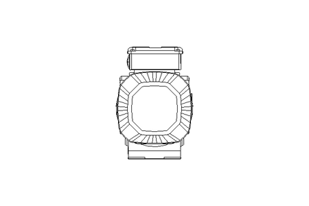 Gear motor 0.55kW 24 1/min