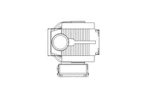 Worm gear motor 0.55kW 11 1/min