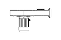 Radial flow fan 460V 3.45W