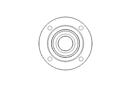 Rodamiento con brida TME FA125.8 40x145