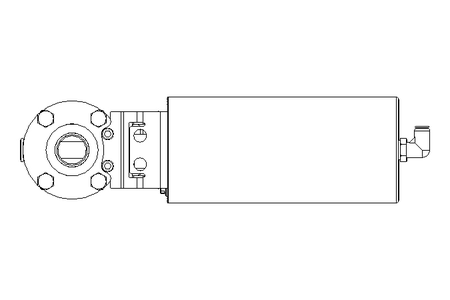 Butterfly valve B DN025 WVW NC E EX