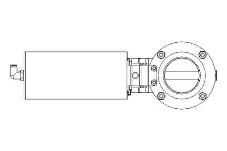 Butterfly valve B DN065 WVW NC E EX