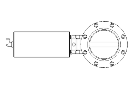 Butterfly valve B DN100 FVF NC E EX