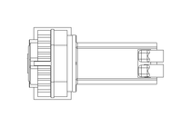 Flachgetriebemotor 2,9 Nm