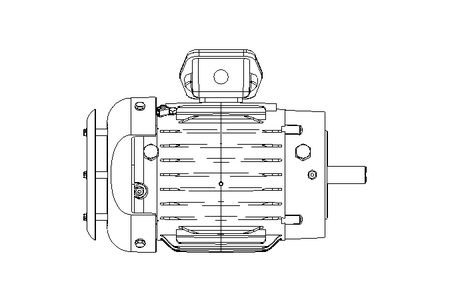 Drehstrommotor 1 HP