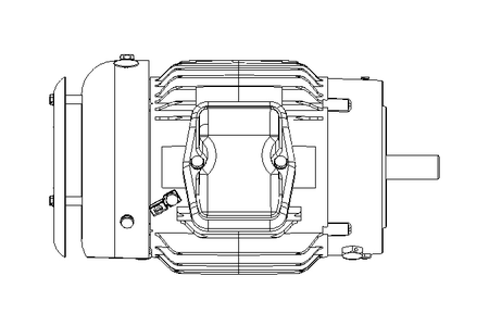 3-PHASE MOTOR 1 HP