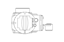 Helical-bevel gear servo motor 25.5 Nm