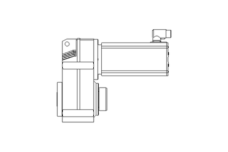 Flachgetriebemotor 31 Nm