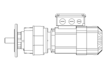 Motoréd. à entraînem.cyl. 0,37kW 169