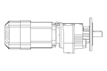 Stirnradgetriebemotor 0,37kW 169 1/min