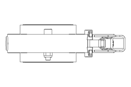 Butterfly valve B DN050 OVO MA H