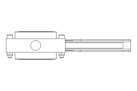 Butterfly valve B DN050 OVO MA H