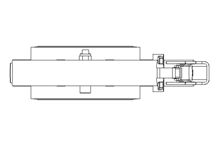 Válvula borboleta B DN080 OVO MA H
