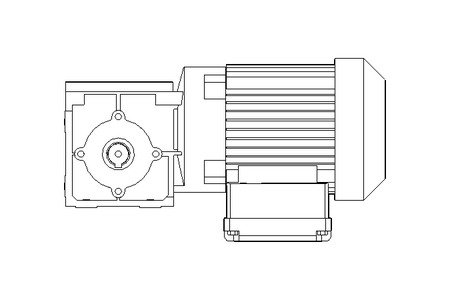 Gear motor 0.18kW 79 1/min