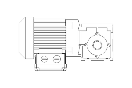 Gear motor 0.18kW 79 1/min