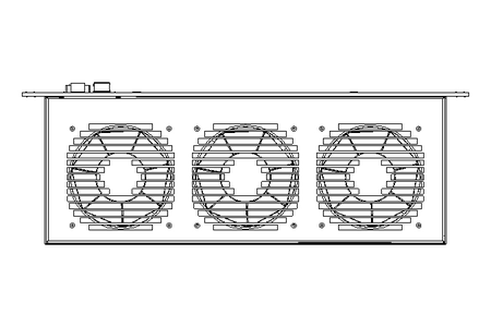 Unità ventilatore 24V 58W