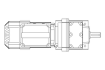 Motorid.ingranaggi cilind 0,37kW 38