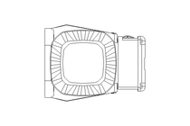 Spur gear motor 0.37kW 38 1/min