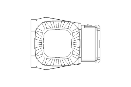 Spur gear motor 0.37kW 38 1/min