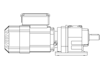 Motorid.ingranaggi cilind 0,37kW 38