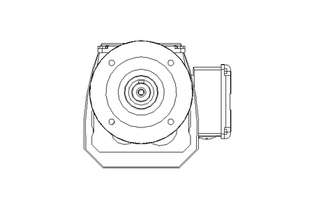 Stirnradgetriebemotor 0,55kW 48 1/min