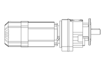 Stirnradgetriebemotor 0,55kW 48 1/min