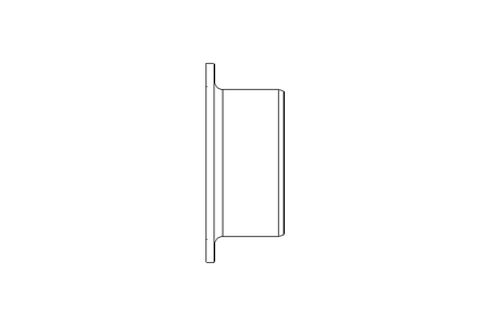 Plain bearing bush 15x17x23x9x1