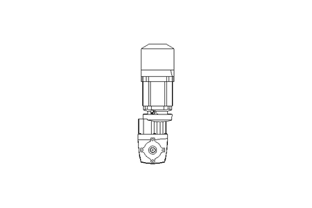 Right-angle geared motor 0.37kW 26 1/min