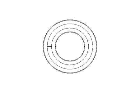 Cuscin.scanalato a sfera 61904 2RS 20x37