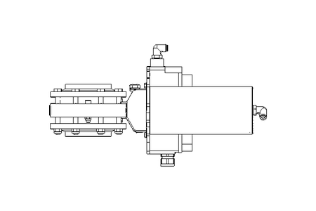 Scheibenventil BR DN080 FVF NC E