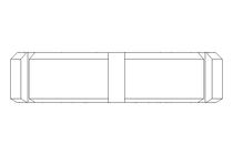 Slotted nut F DN80 1.4404