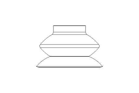 Balgensauger D=12 1,5 Balge