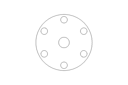 Tuerca con rosca LH TR10x2 PA