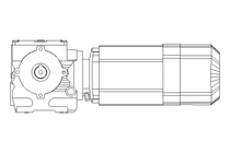 Motore a vite senza fine 0,55kW 50 1/min