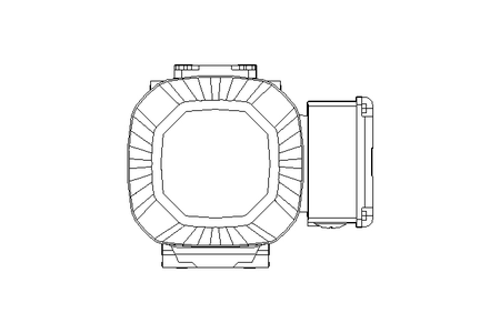 Schneckengetriebemotor 0,55kW 50 1/min