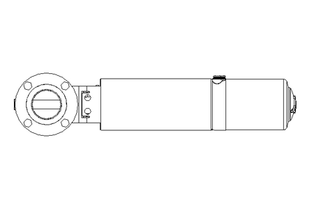 Butterfly valve B DN050 FVF NC E