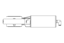 Vanne papillon B DN050 OVO NC F D16