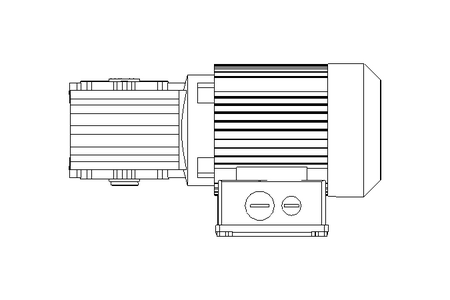 Right-angle geared motor 0.12kW 198